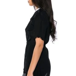 BAD REPUTATION OVERSIZED CREW NECK TSHIRT -helmut shop bad reputation oversized crew neck tshirt white black 6 6