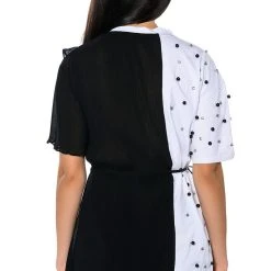 BAD REPUTATION OVERSIZED CREW NECK TSHIRT -helmut shop bad reputation oversized crew neck tshirt white black 7 7