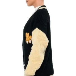 BEARY COZY KNITTED CARDIGAN -helmut shop beary cozy knitted cardigan multi 10 10