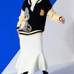 BEARY COZY KNITTED CARDIGAN -helmut shop beary cozy knitted cardigan multi 4 4