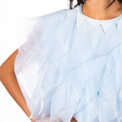 BIG MOMENT BLOUSE -helmut shop big moment blouse light blue 6 6