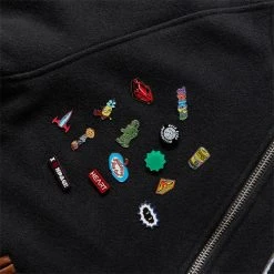 Billionaire Boys Club HELMET VARSITY JACKET -helmut shop billionaireboysclubHELMETVARSITYJACKETBLACKM831 1401 5