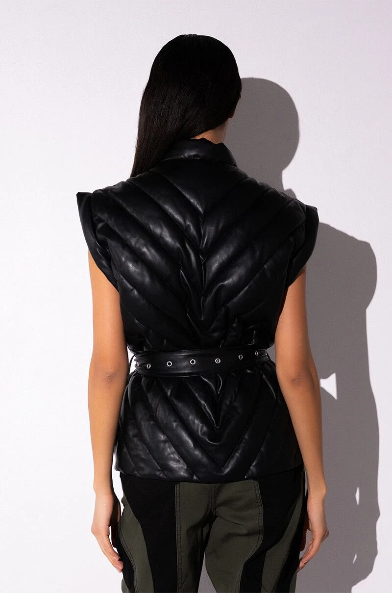 BLANK NYC UNDER THE RADAR PU VEST 8 BLANK NYC UNDER THE RADAR PU VEST - Image 6