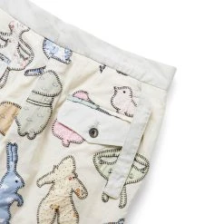 Bode APPLIQUE CRITTER TROUSERS -helmut shop bodeAPPLIQUECRITTERTROUSERSMULTI32MRBT000033 5