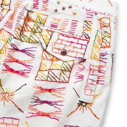 Bode DOODLE STITCH TROUSERS -helmut shop bodeDOODLESTITCHTROUSERSMULTI32MRBT000058 5