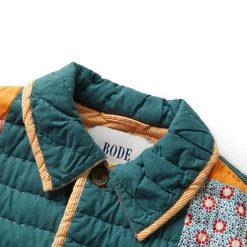 Bode DOTTED DAISY QUILT WORKWEAR JACKET 10 Bode DOTTED DAISY QUILT WORKWEAR JACKET -helmut shop bodeDOTTEDDAISYQUILTWORKWEARJACKETMULTIMLMROW000041 3