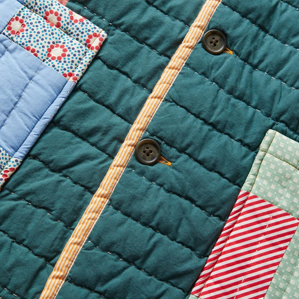 Bode DOTTED DAISY QUILT WORKWEAR JACKET 6 Bode DOTTED DAISY QUILT WORKWEAR JACKET - Image 4