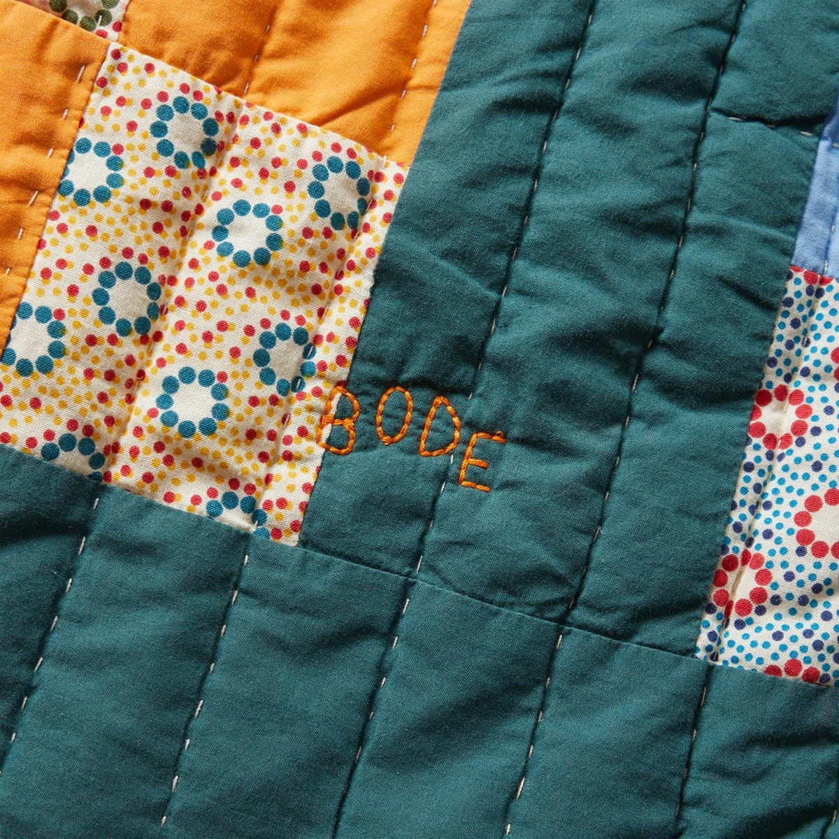 Bode DOTTED DAISY QUILT WORKWEAR JACKET 8 Bode DOTTED DAISY QUILT WORKWEAR JACKET - Image 6