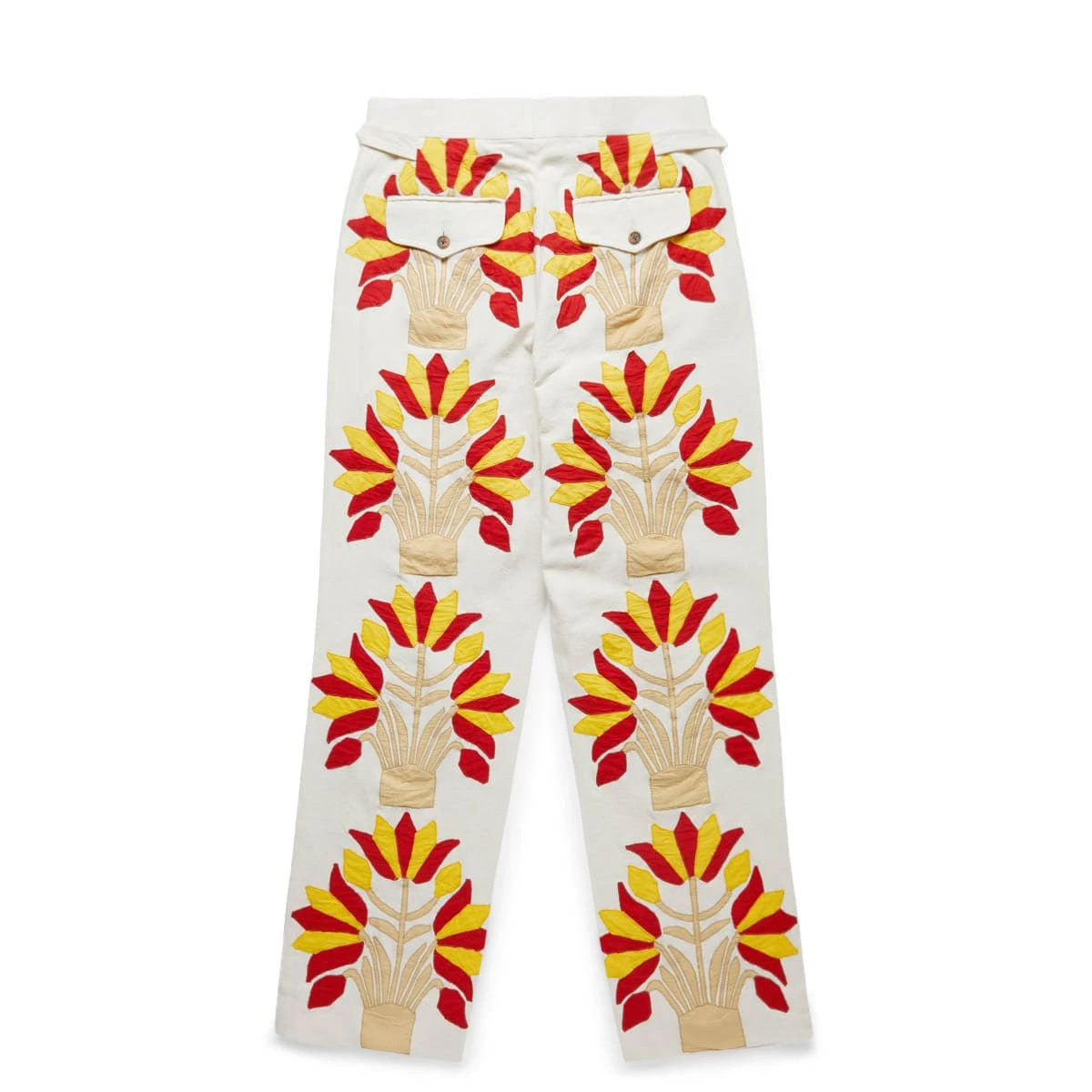 Bode FOLIAGE APPLIQUE TROUSERS 4 Bode FOLIAGE APPLIQUE TROUSERS - Image 2