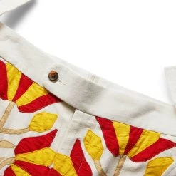 Bode FOLIAGE APPLIQUE TROUSERS 12 Bode FOLIAGE APPLIQUE TROUSERS -helmut shop bodeFOLIAGEAPPLIQUETROUSERGOOSEBERRY30MRF22BT004 5