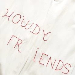 Bode HOUDY FREINDS TROUSERS -helmut shop bodeHOUDYFREINDSTROUSERSWHITE32MRBT000057 4