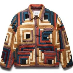 Bode LOG CABIN QUILTED WORKWEAR