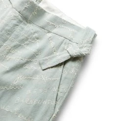 Bode POWDER SIGNATURE TROUSER -helmut shop bodePOWDERSIGNATURETROUSERBLUE30MRF22BT003 4