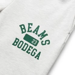 Bodega X BEAMS SWEATPANTS -helmut shop bodegaXBEAMSSWEATPANTSHEATHERGREYSBDGA BEAMS 2023 402 0001 3