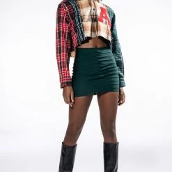 BODY ODY ODY BANDAGE KNIT MINI SKIRT 11 BODY ODY ODY BANDAGE KNIT MINI SKIRT -helmut shop body ody ody bandage knit mini skirt emerald 3 3