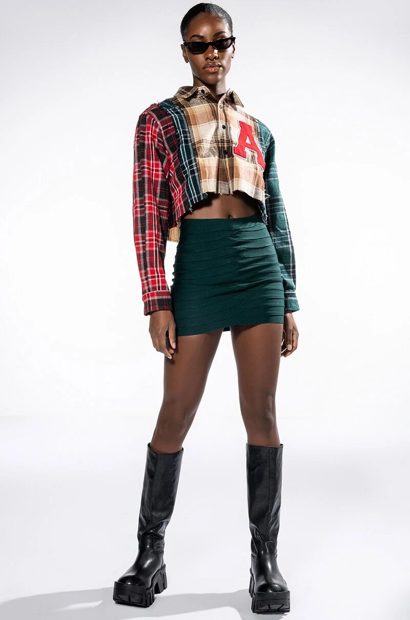 BODY ODY ODY BANDAGE KNIT MINI SKIRT 5 BODY ODY ODY BANDAGE KNIT MINI SKIRT - Image 3