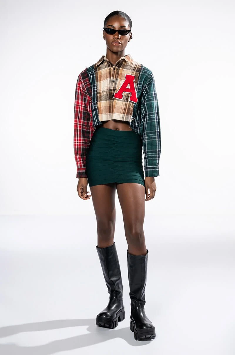 BODY ODY ODY BANDAGE KNIT MINI SKIRT 9 BODY ODY ODY BANDAGE KNIT MINI SKIRT - Image 7