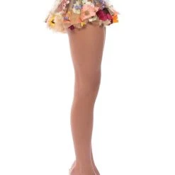 BOTANICAL BEAUTY RUFFLE DENIM SHORTS -helmut shop botanical beauty ruffle denim shorts light blue 7 7