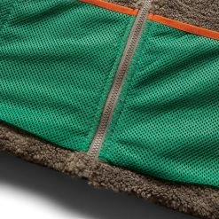 Brain Dead SHERPA ZIP JACKET -helmut shop braindeadMESHERPAZIPJACKETNUTMEGSBDW22O09002599BR08 5