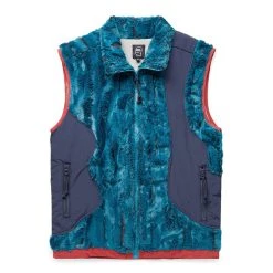 Brain Dead ORGANIC PANELED FUR VEST