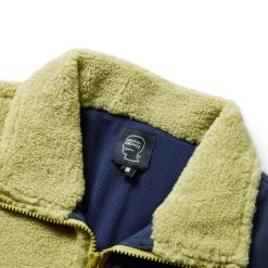 Brain Dead PANELED FIELD VEST -helmut shop braindeadPANELEDFIELDVESTNAVYLIMESBDW22O17002600NY01 3