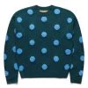Brain Dead POLKA PILE CREWNECK SWEATER
