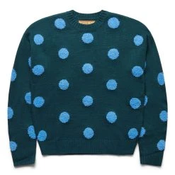 Brain Dead POLKA PILE CREWNECK SWEATER