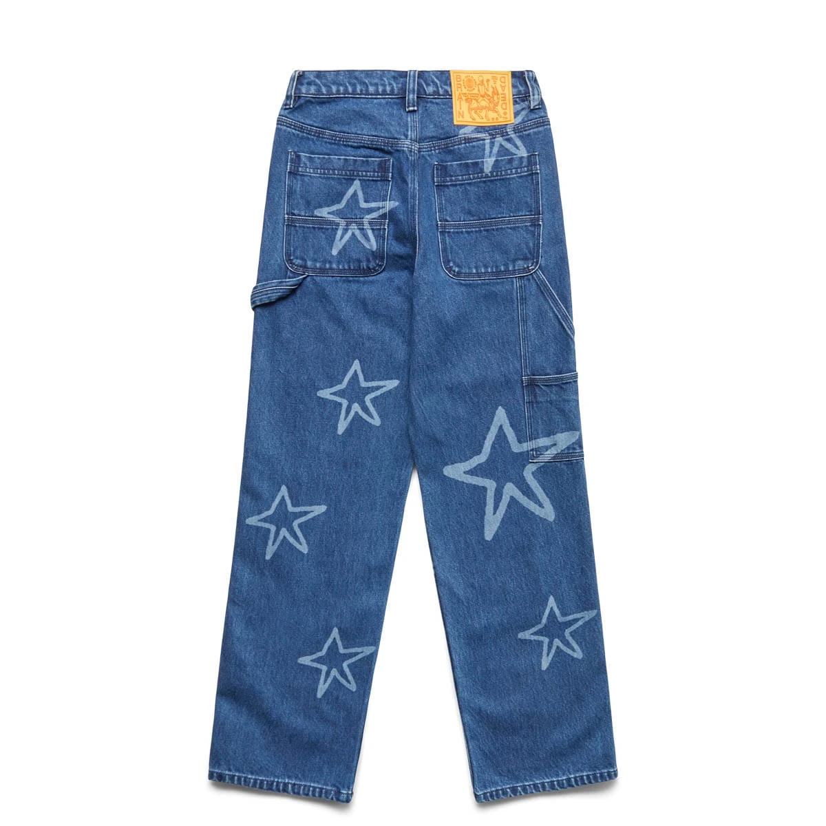Brain Dead STARS DENIM DOUBLE KNEE UTILITY PANT 4 Brain Dead STARS DENIM DOUBLE KNEE UTILITY PANT - Image 2