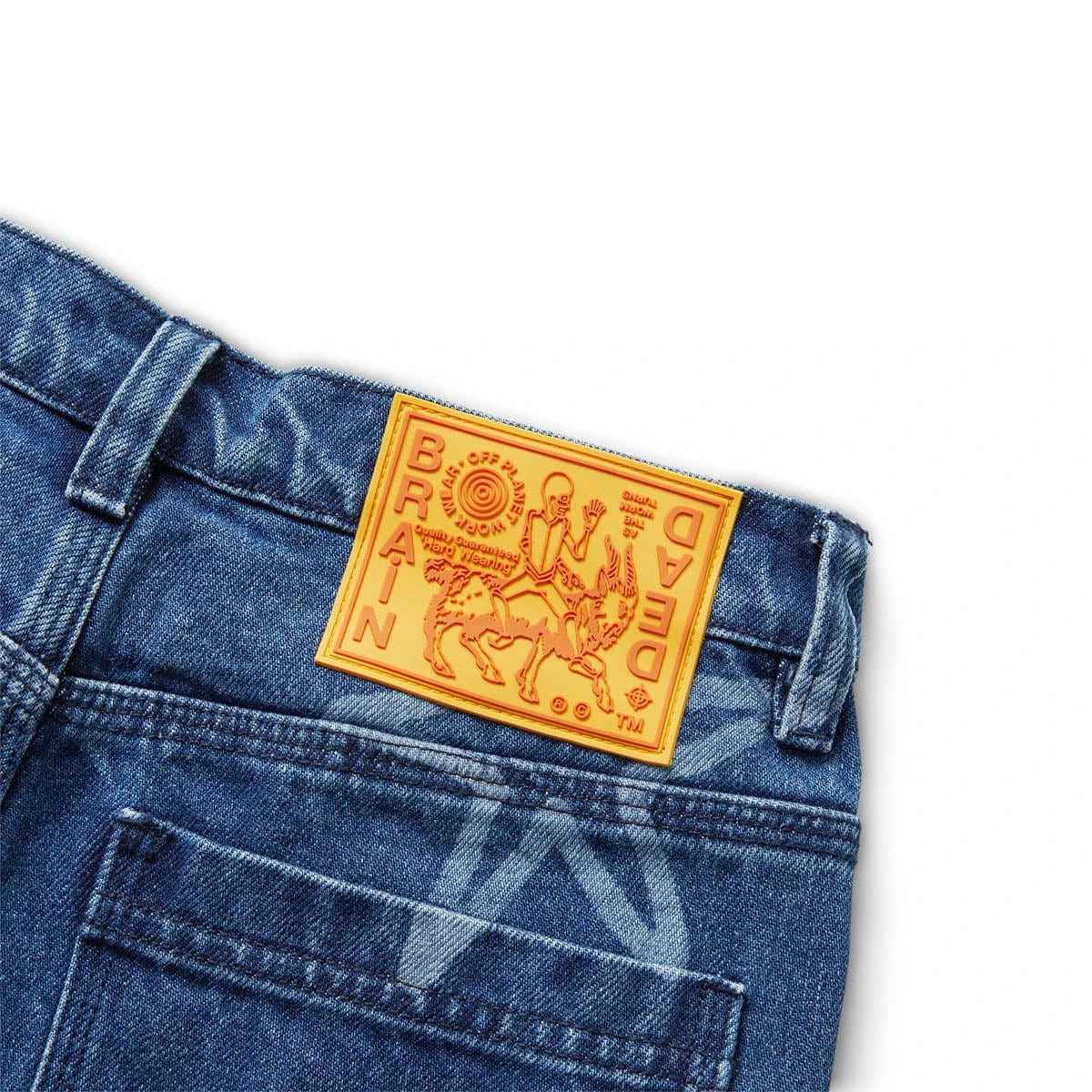 Brain Dead STARS DENIM DOUBLE KNEE UTILITY PANT 7 Brain Dead STARS DENIM DOUBLE KNEE UTILITY PANT - Image 5