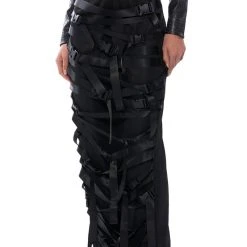 BUCKLE UP MAXI SKIRT