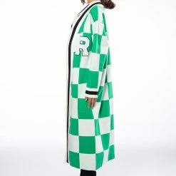 BUY ME THE WORLD LONG CARDIGAN -helmut shop buy me the world long cardigan green 4 4