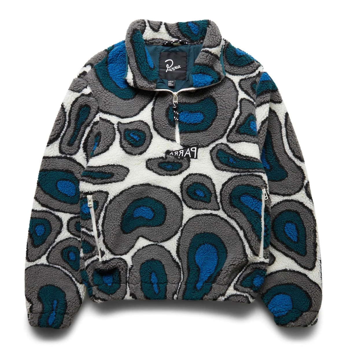 By Parra AMETHIST GEODE POLAR FLEECE PULLOVER 3 By Parra AMETHIST GEODE POLAR FLEECE PULLOVER