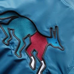 By Parra STACKED PETS VARSITY JACKET 11 By Parra STACKED PETS VARSITY JACKET -helmut shop byparraSTACKEDPETSVARSITYJACKETTEALS49141 4