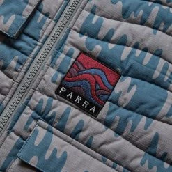 By Parra TREMOR PATTERN VEST 9 By Parra TREMOR PATTERN VEST -helmut shop byparraTREMORPATTERNVESTALLOYGREYS49135 3