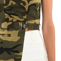 CAMO CHIC TUBE TOP -helmut shop camo chic tube top green multi 6 6