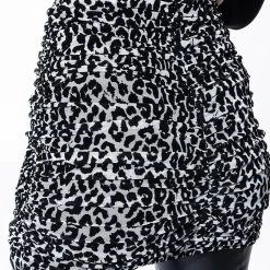 CANT BE TAMED MINI SKIRT -helmut shop cant be tamed mini skirt white multi 8 8 c1