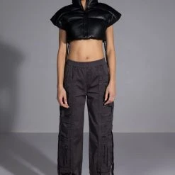 CAN'T SLEEP CARGO PANT -helmut shop cant sleep cargo pant gray 2 2