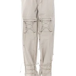 CARA ELASTIC DETAIL UTILITY JOGGER -helmut shop cara elastic detail utility jogger beige 4 4