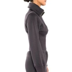 CARBON LUX SWEATSHIRT -helmut shop carbon lux sweatshirt charcoal grey 5 5