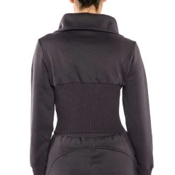 CARBON LUX SWEATSHIRT -helmut shop carbon lux sweatshirt charcoal grey 6 6