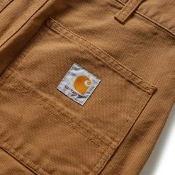 Carhartt WIP SINGLE KNEE PANT -helmut shop carharttwipSINGLEKNEEPANTHAMILTONBROWN RINSED 28I026463 HZ 02 4