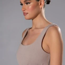 CASUAL CASEY CROP BRALETTE -helmut shop casual casey crop bralette taupe 2 2