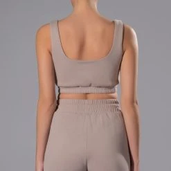 CASUAL CASEY CROP BRALETTE -helmut shop casual casey crop bralette taupe 7 7