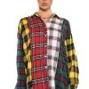 CASUALLY COOL PLAID BUTTONDOWN -helmut shop casually cool plaid buttondown red multi 1 1