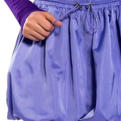 CASUALLY CUTE NYLON MINI SKIRT -helmut shop casually cute nylon mini skirt light purple 8 8