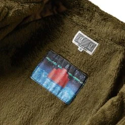 Cav Empt FLEECE INNER ZIP JACKET -helmut shop cavemptFLEECEINNERZIPJACKETGREENMCES22JK05 6