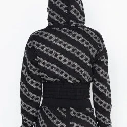 CHAINED DOWN SWEATSHIRT -helmut shop chained down sweatshirt black 4 4