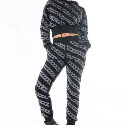 CHAINED DOWN SWEATSHIRT -helmut shop chained down sweatshirt black 7 7