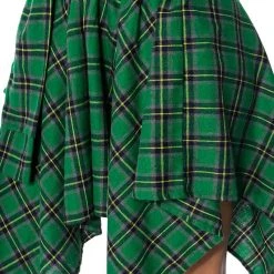 CHARLY MINI PLAID SKIRT -helmut shop charly mini plaid skirt green 7 7