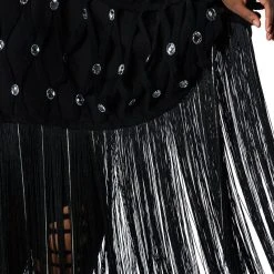 CITY LIVIN FRINGE SWEATSHIRT -helmut shop city livin fringe sweatshirt black 14 14